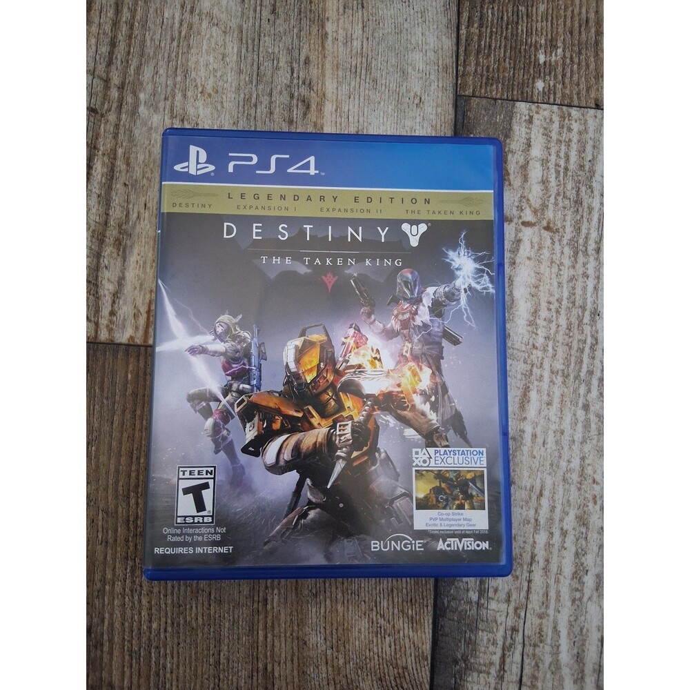 Destiny the Taken King Legendary Edition Playstation 4 PS4 Game, 2015 Release, T